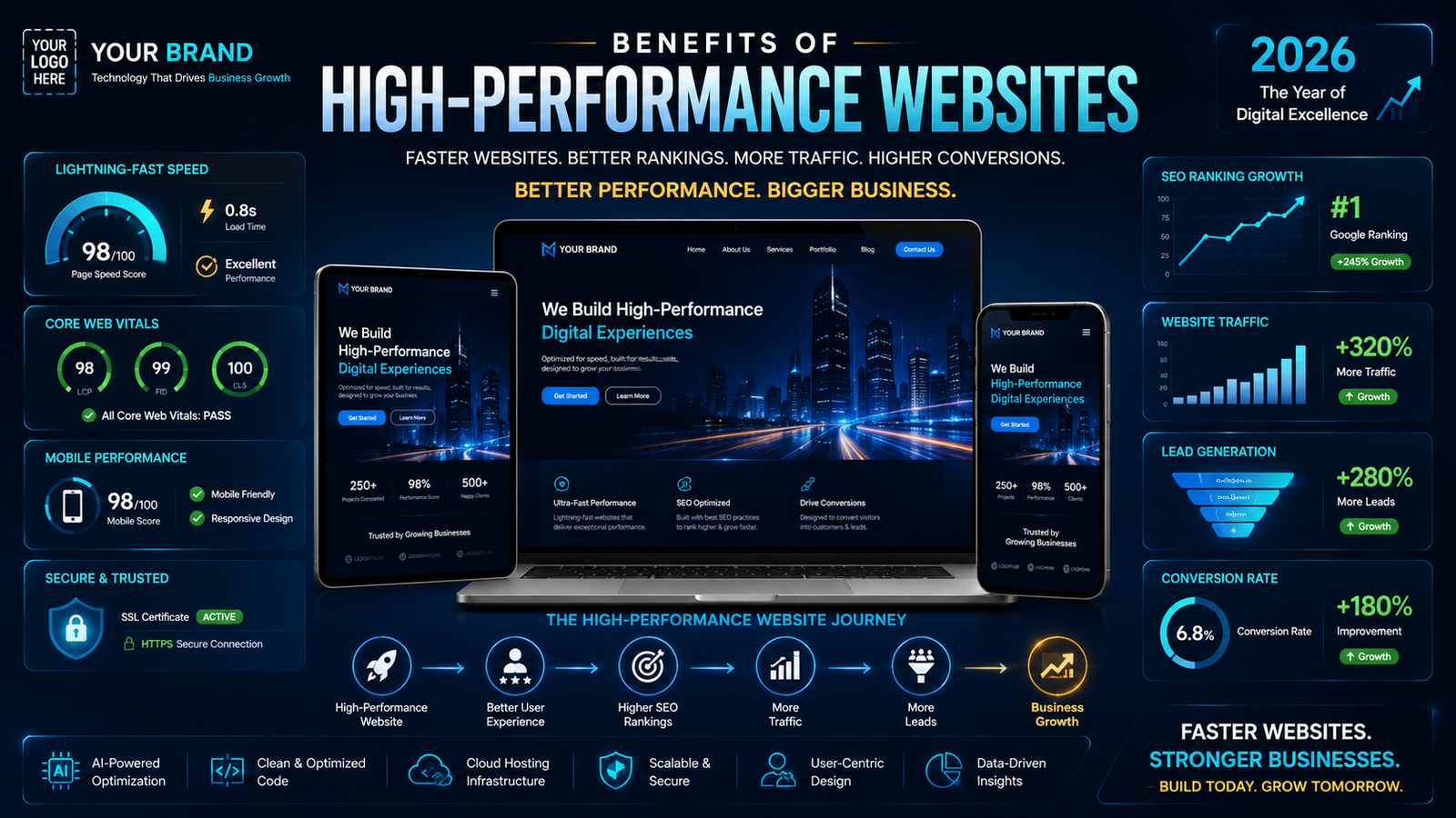 Benefits of High-Performance Websites Blog Image